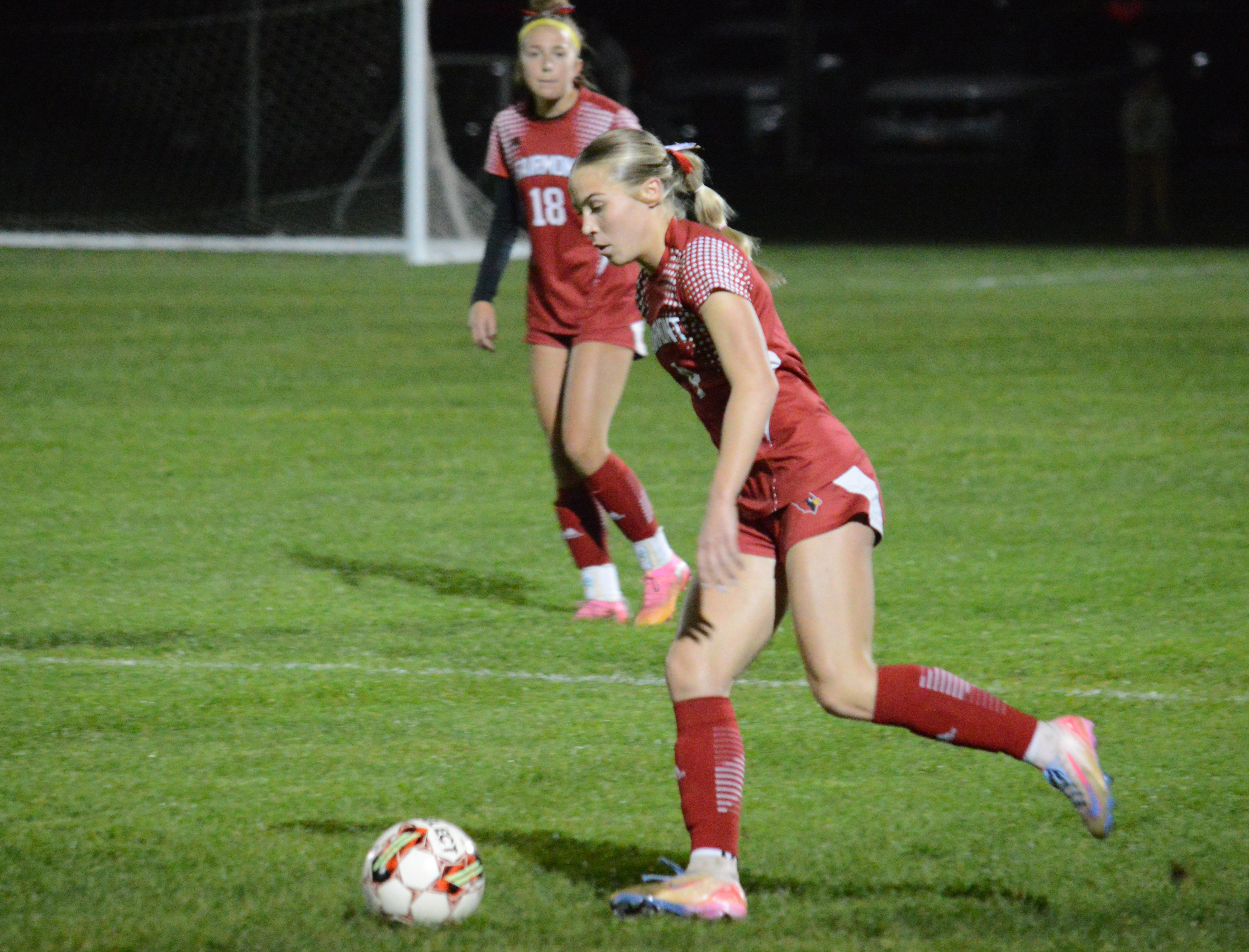 Leiding scores twice, puts Fairmont Area in section championship